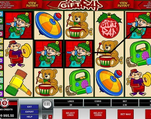 Gift Rap Slot Reels