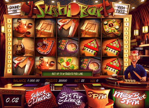 Sushi Bar Slot Reels