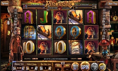 Pinocchio Slot Reels