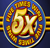five TImes Wins