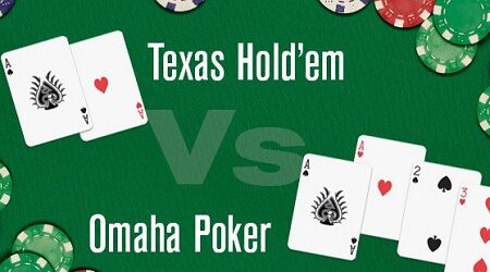 What Is The Difference Between Omaha And Texas Hold Em?