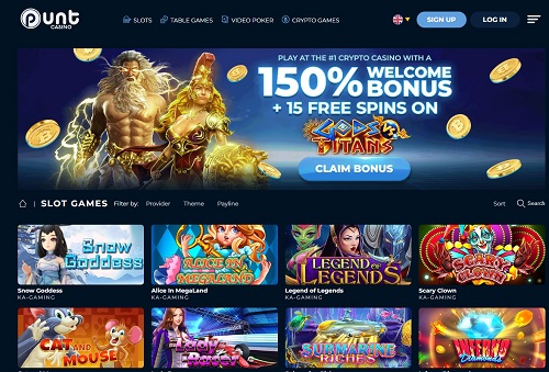 punt casino games
